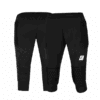 Reusch Contest 3_4 Short Advance Junior black silver 1 Reusch CONTEST 3/4 Short Advance Junior