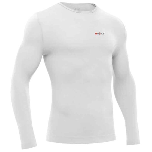 Maglia-termica-off-side-manica-lunga-bianca 1 OFFside Maglia TERMICA maniche lunghe Bianca