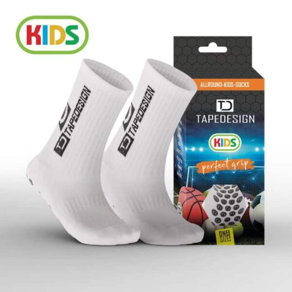 TAPEDESIGN Calze Allround Classic KIDS white