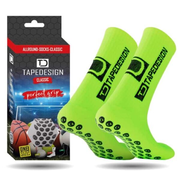 TAPEDESIGN Calze Allround Classic SN GREEN NEON